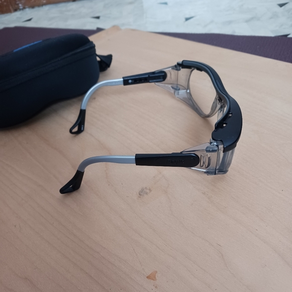 Pentax Eagle SAFETY EYEGLASS FRAMES  MATTE BLACK 112-127 mm - Picture 5 of 9